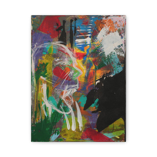 Colorful Abstract Canvas Art for Home Decor, Modern Wall Art, Colorful Artwork, Vibrant Home Accent, Unique Gift Idea