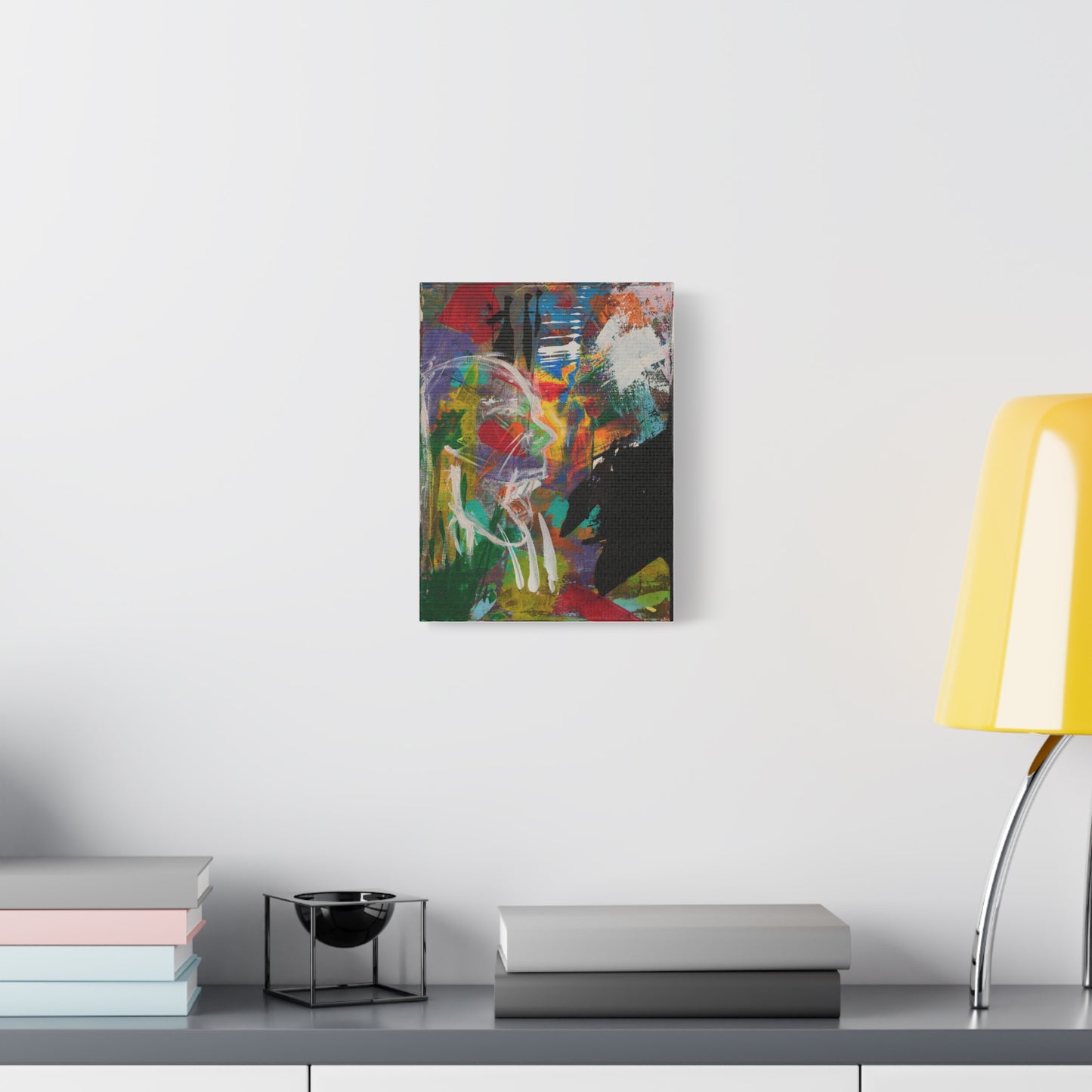 Colorful Abstract Canvas Art for Home Decor, Modern Wall Art, Colorful Artwork, Vibrant Home Accent, Unique Gift Idea