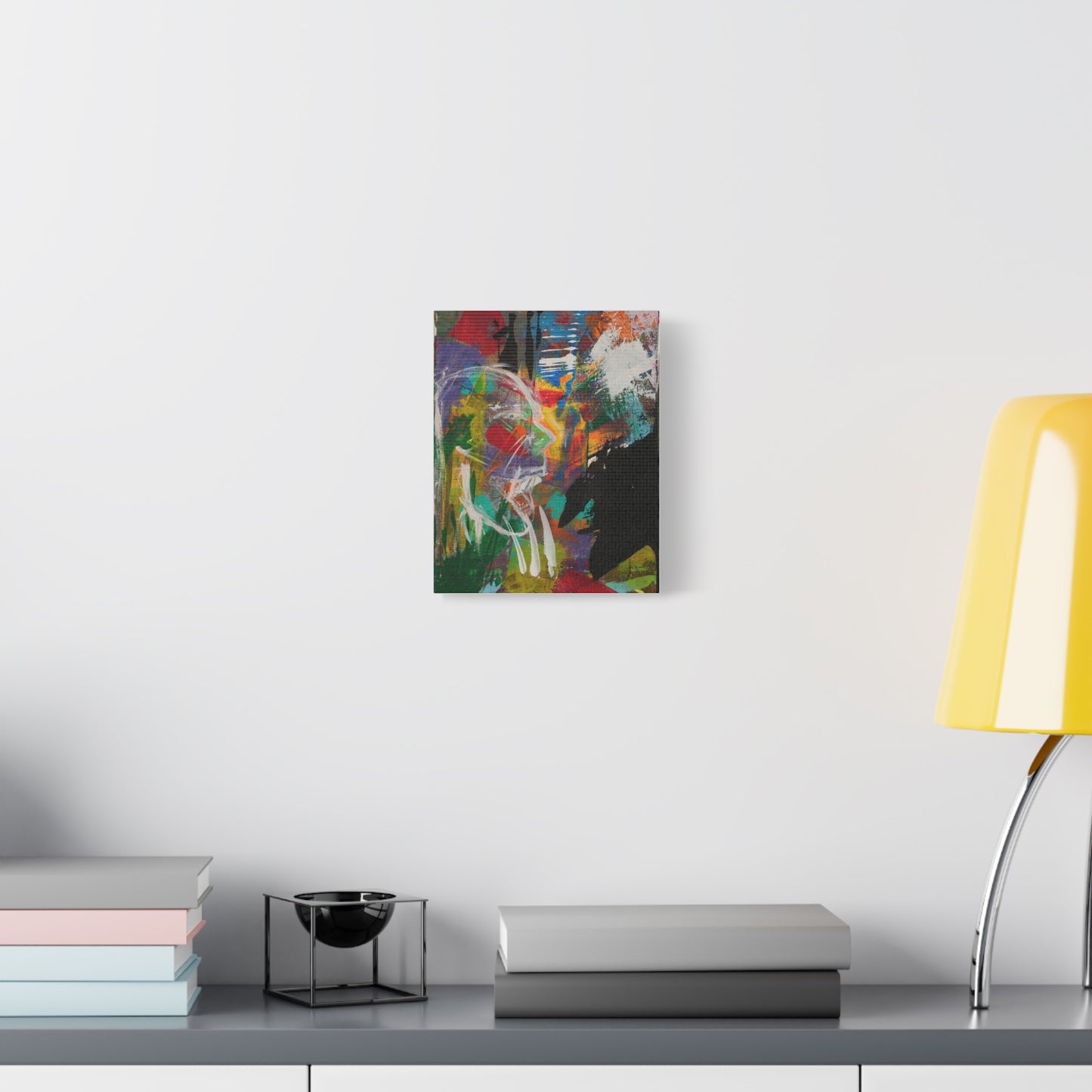 Colorful Abstract Canvas Art for Home Decor, Modern Wall Art, Colorful Artwork, Vibrant Home Accent, Unique Gift Idea