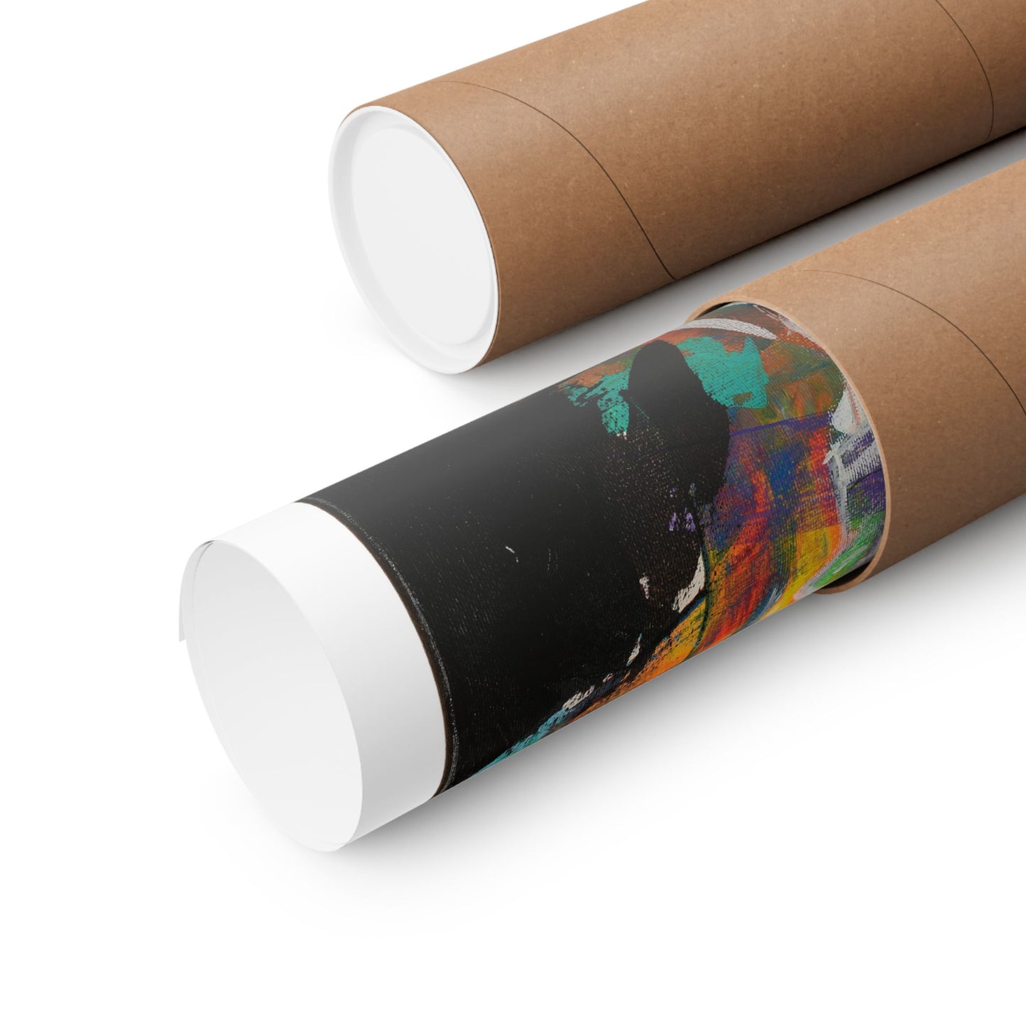 Vertical Posters - Chaotic Abstract Expressionism Series